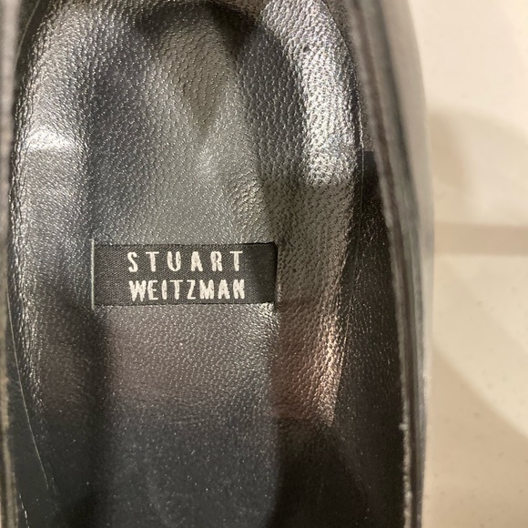 Killer Stuart Weitzman black leather booties - Picture 4 of 10